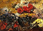Lovis Corinth Herbstblumen Spain oil painting artist